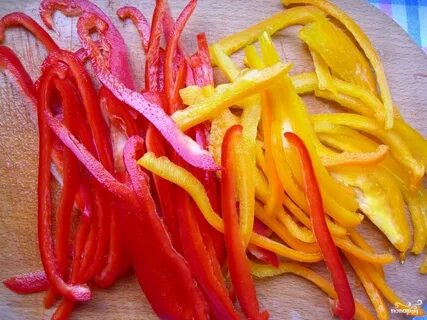 Перец полосками