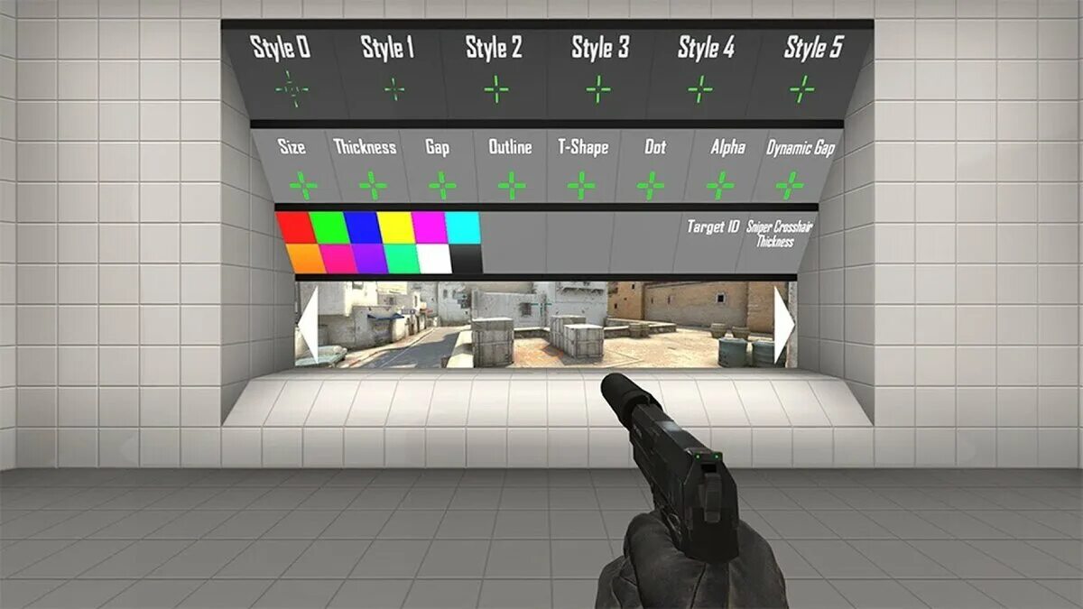 Карта настройки прицела в cs. Карта для прицела в кс го. прицел crosshair cs go. мастерская кс го прицел. карты для прицела в кс го мастерская.