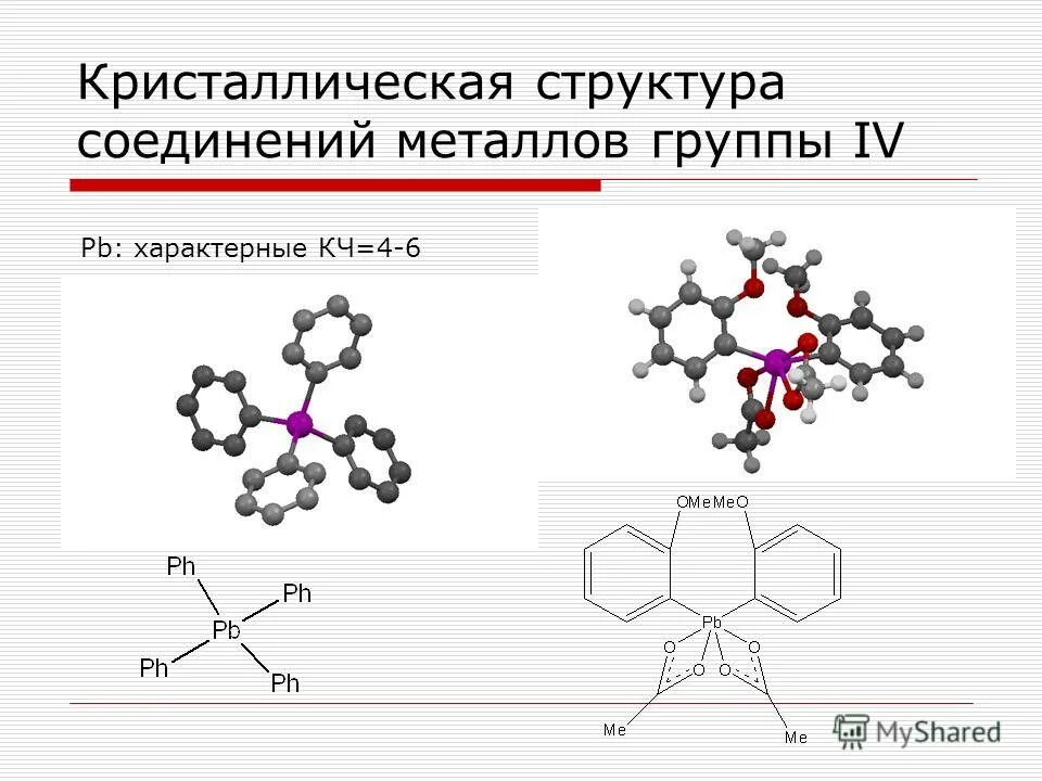 Органические соединения металлов