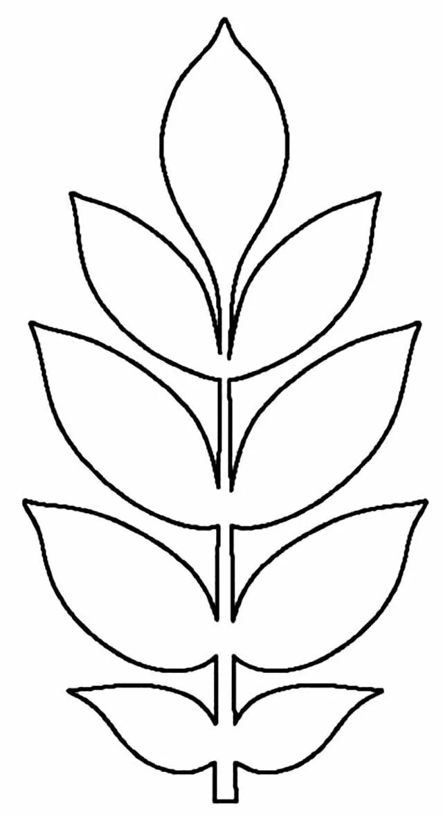 Шаблон листочки для цветов из бумаги. Шаблон листочки для цветов из бумаги. Лепестки для вырезания. Трафарет листьев цветов. Лепесток трафарет для вырезания.