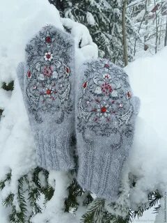 Зимние варежки
