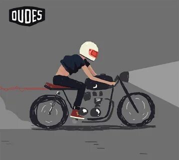 Animated motorcycle gif