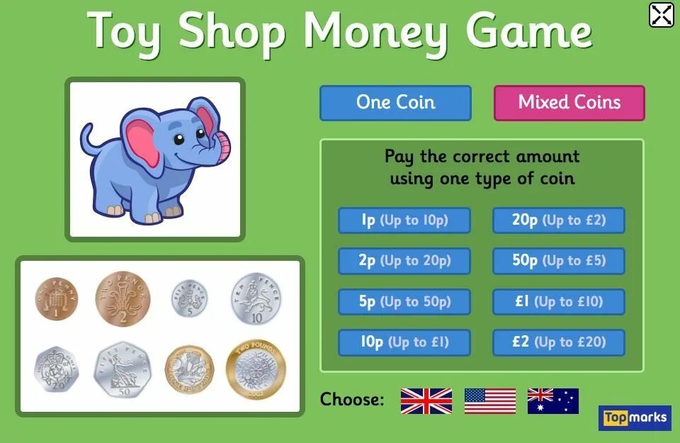 1 money game. Toy shop game for Kids. Деньги игра 2 класс. English money for Kids. Shop money in the game.