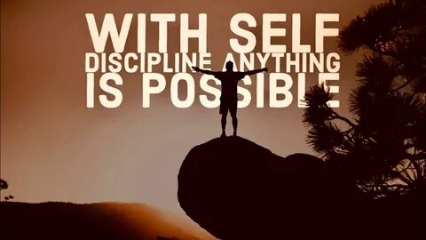 Self discipline