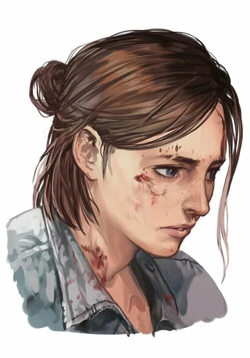 The face us 2. Элли Щелкун the last of us арт.