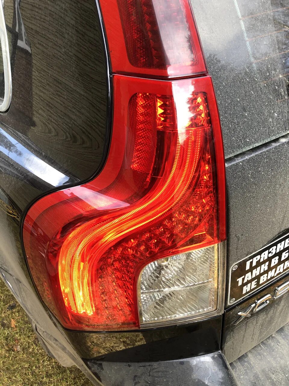 Как снять задний фонарь хс90 Светодиодные Ленты в задние фонари. Volvo XC90 (1G), 2,9 л, 2004 года стайлинг