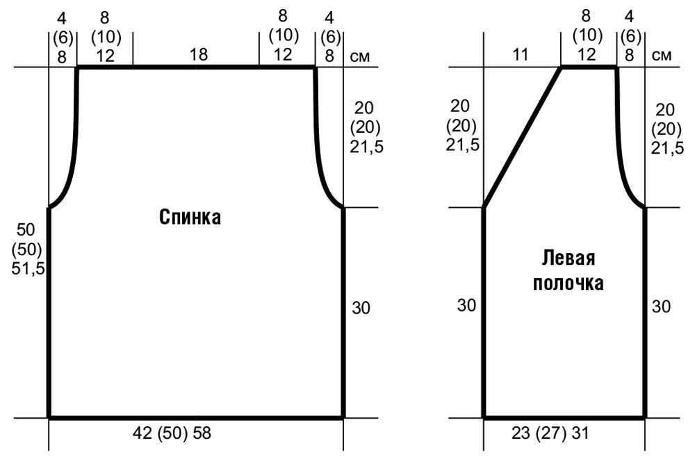 Выкройка вязанного жилета. Выкройка вязаный жилет для девочки 1.5 года. выкройка вязаной безрукавки 48 размера. выкройка вязаного жилета 42 размера. выкройка вязаной жилетки 48 размера.