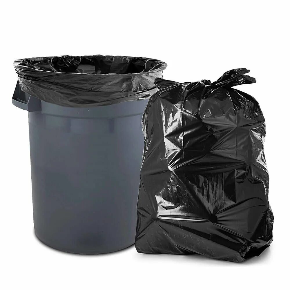 Garbage Bag 50l. Мешки ПВД Extra Black 120 л. 240л Проммешок/20 эко. Производство мусорных пакетов