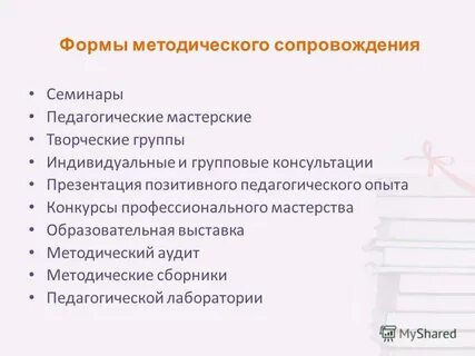 Методическое сопровождение урока