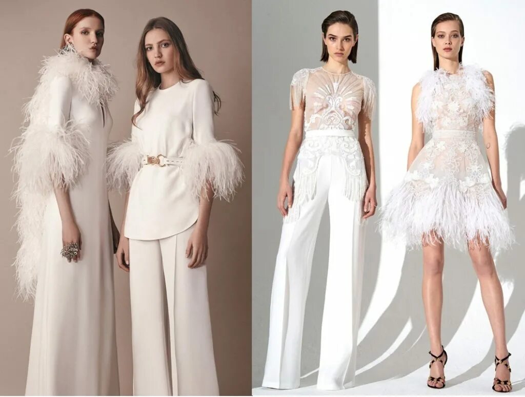 Сайт новинки 2023. Торжественная одежда. Новогодний наряд в белом цвете. Новогодние платья 2023. Новогодние платья 2023 для женщин модные.