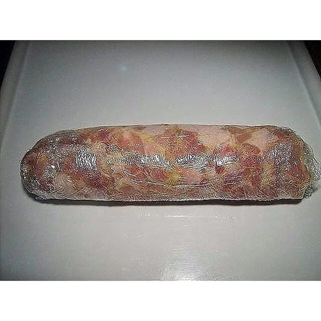 Рецепт как сделать колбасу из курицы