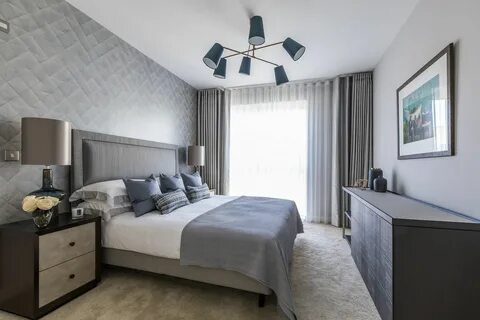 Серые обои фото комнаты