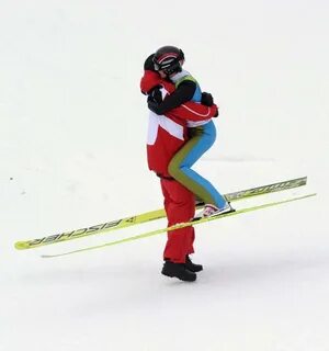 Лыжник прикол