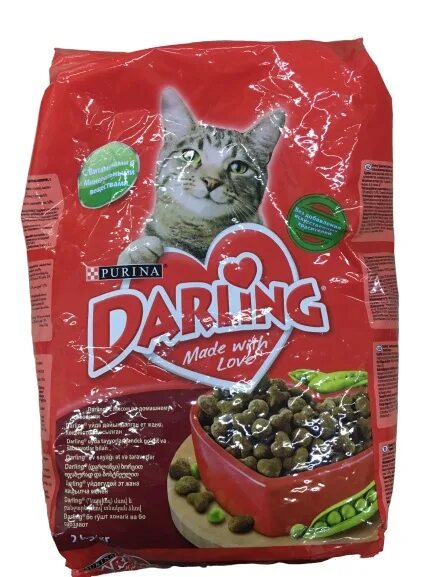 Корм для кошек дарлинг купить. Кошачий корм Дарлинг Пурина 2 кг. Корм для кошек Дарлинг 15 кг. Дарлинг корм для кошек 75 гр. Дранглингкорм для кошек.
