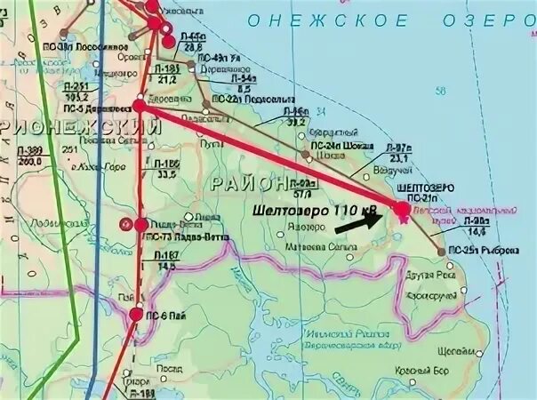 Линия петрозаводск