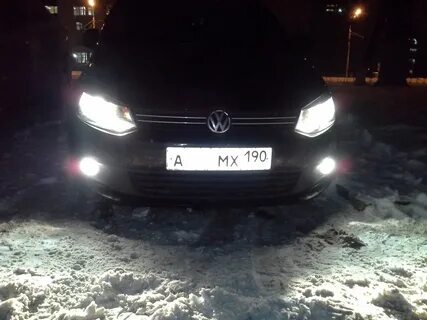 Противотуманные лампочки поло седан