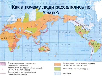 Первыми стали расселяться на суше