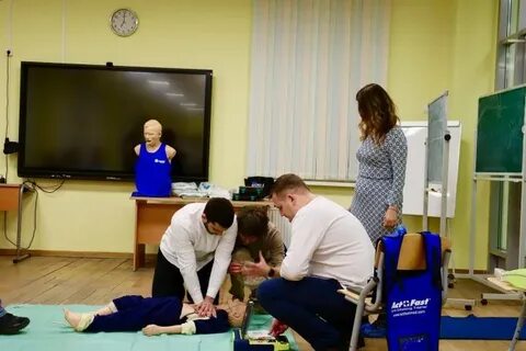 Мастер класс по первой помощи в школе