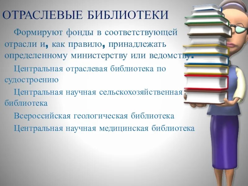 Библиотека какая услуга. Специальные библиотеки. Отраслевые библиотеки. Библиотеки специальные и универсальные. Виды специализированных библиотек.