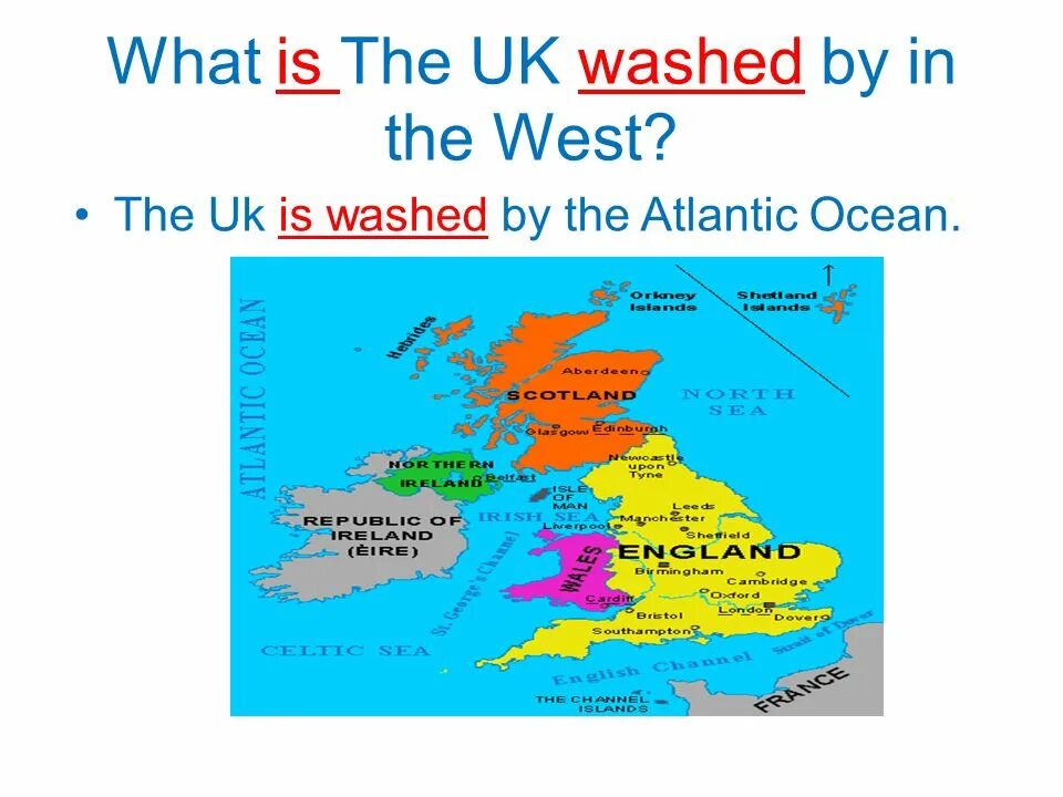Britain is washed by. The uk is washed by… in the west.. the western coast of great britain is washed by the atlantic ocean and .... the united kingdom is washed by the. the uk is washed by……… in the north..