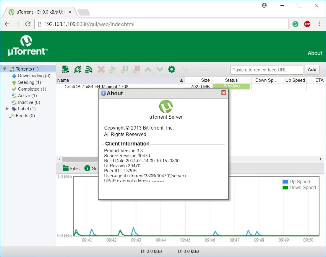 Utorrent Server Linux. It seems like utorrent