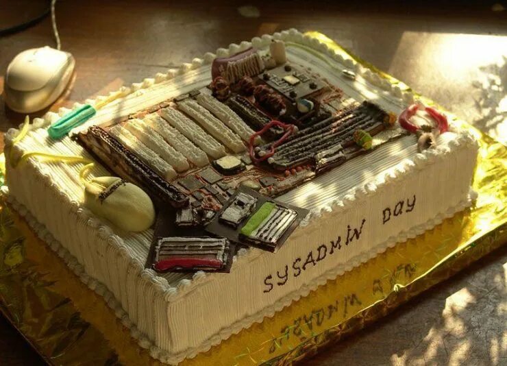 Торт для программиста. Тортик для электронщика. Торт для системного администратора. Торт айтишнику.