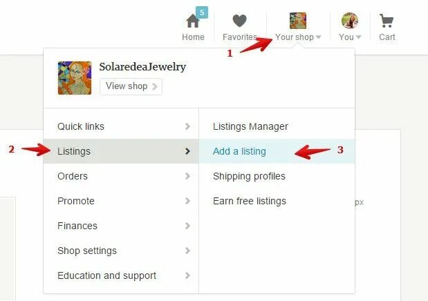 Add listing home. Add listing home
