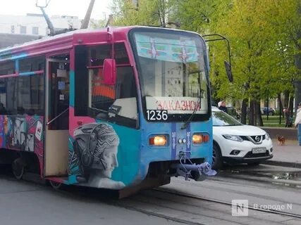 Арт трамвай нижний новгород