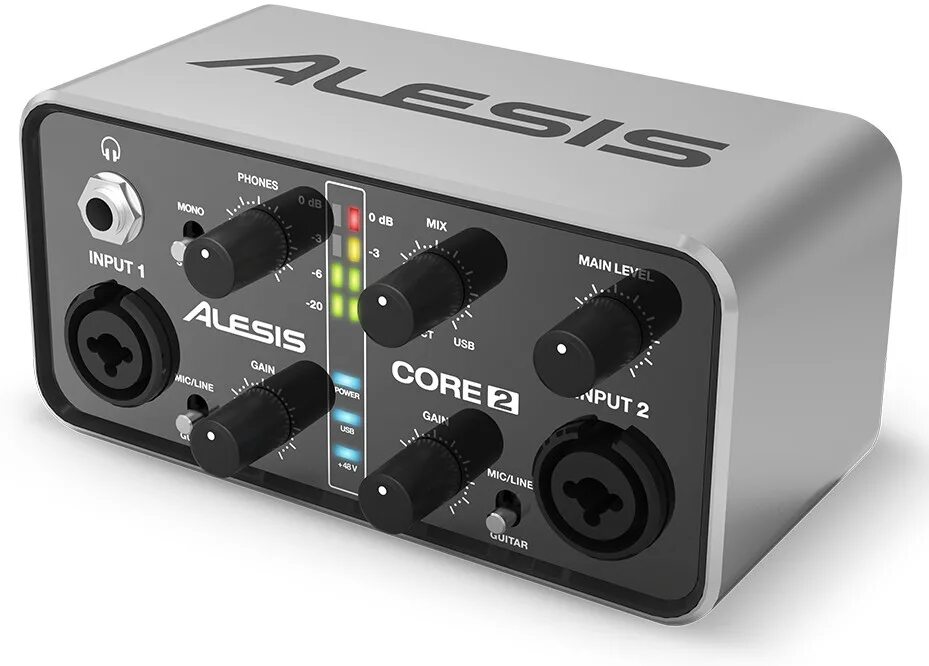 Звуковая карта внешняя для микрофона. Alesis Core 1. Alesis Core 2. Внешняя звуковая карта Alesis Core 1. Audio interface XLR.
