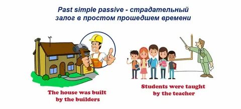 Употребление глаголов в пассивном залоге