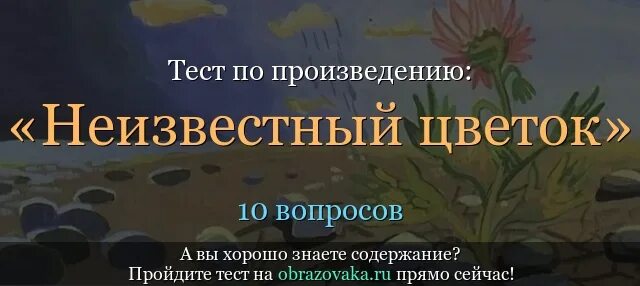 У этого произведения неизвестный автор оно. Вопросы к рассказу неизвестный цветок. 10 Вопросов по произведения неизвестный цветок. Тест по произведению неизвестный цветок. Неизвестный цветок вопросы и ответы.