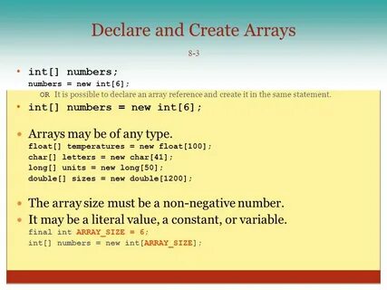 Int number is