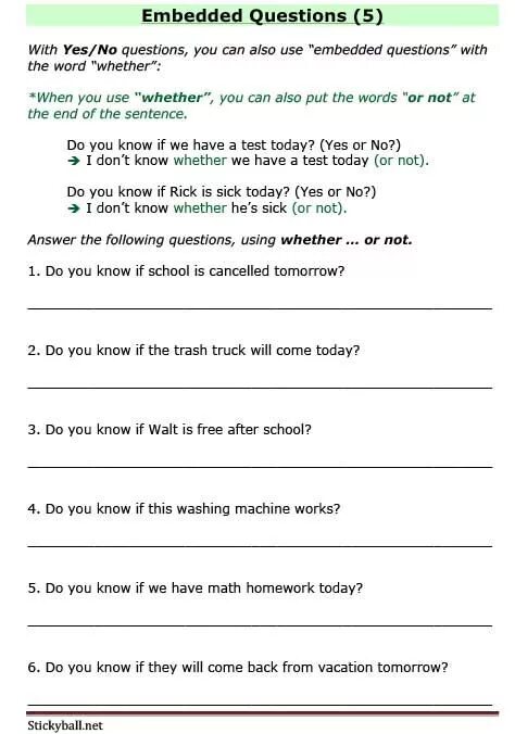 How to know whether. Embedded questions упражнения. whether if упражнения. embedded questions exercises. общие вопросы worksheets.