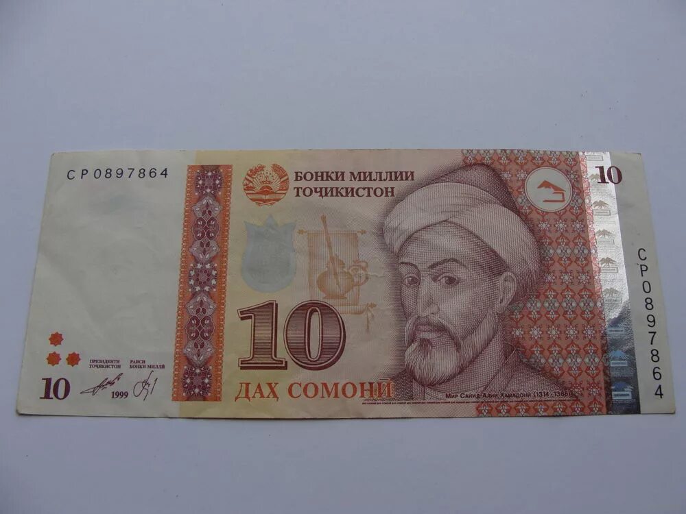 1000 рублей руси точики