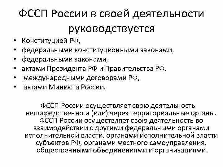 Федеральная служба судебных приставов деятельность. Деятельность ФССП. Принципы деятельности судебных приставов. Принципы деятельности ФССП РФ. Федеральные конституционные законы в деятельности приставов.