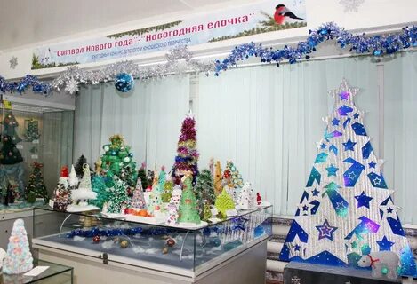 Новогодняя выставка для детей
