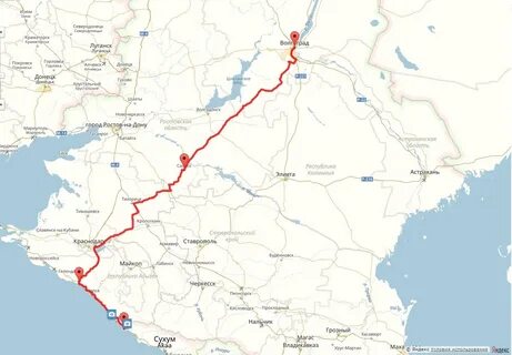 Сальск тихорецк расстояние на машине