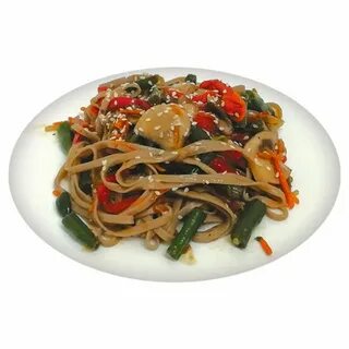 Лапша с курицей с устричным соусом
