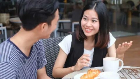 Asian couple
