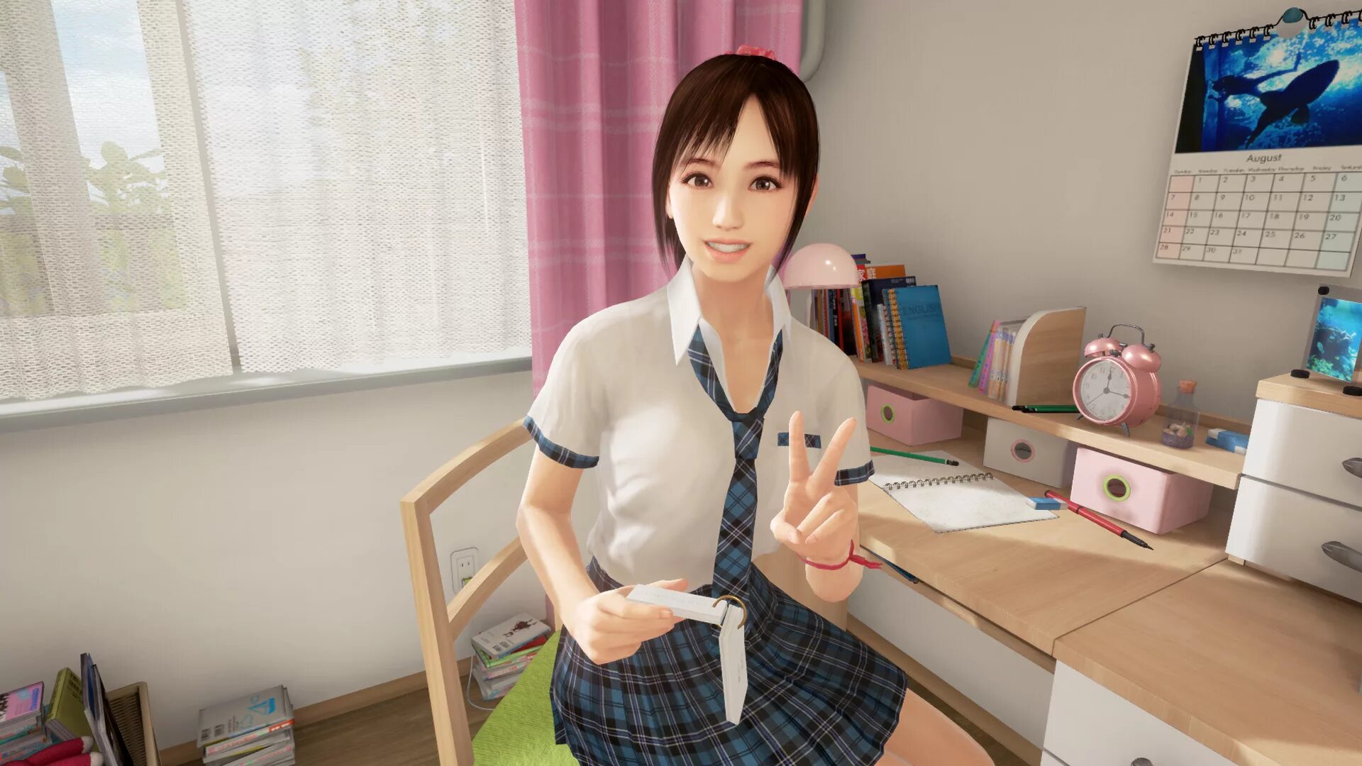 Виртуальные игры 18. Симулятор VR Kanojo. Саммер Лессон. VR Kanojo, ВР. Summer Lesson Hikari Miyamoto.