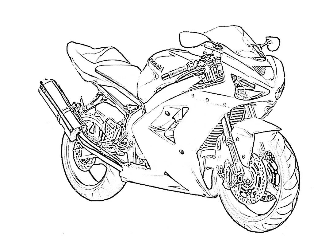 Рисунок r 1. Раскраска мотоцикл Кавасаки ниндзя. Kawasaki Ninja 250 r раскраска. Ямаха р1 чертеж. Kawasaki Ninja ZX 6 R рисунок.