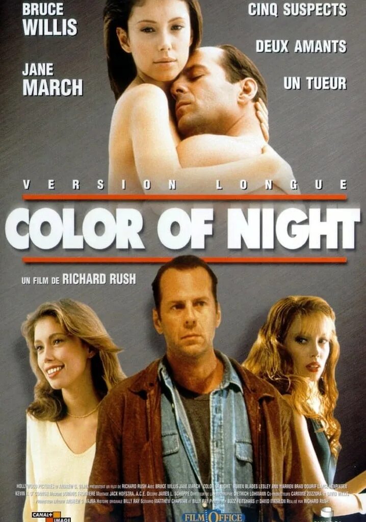 Брюс Уиллис цвет ночи 1994. Песня the color of the night