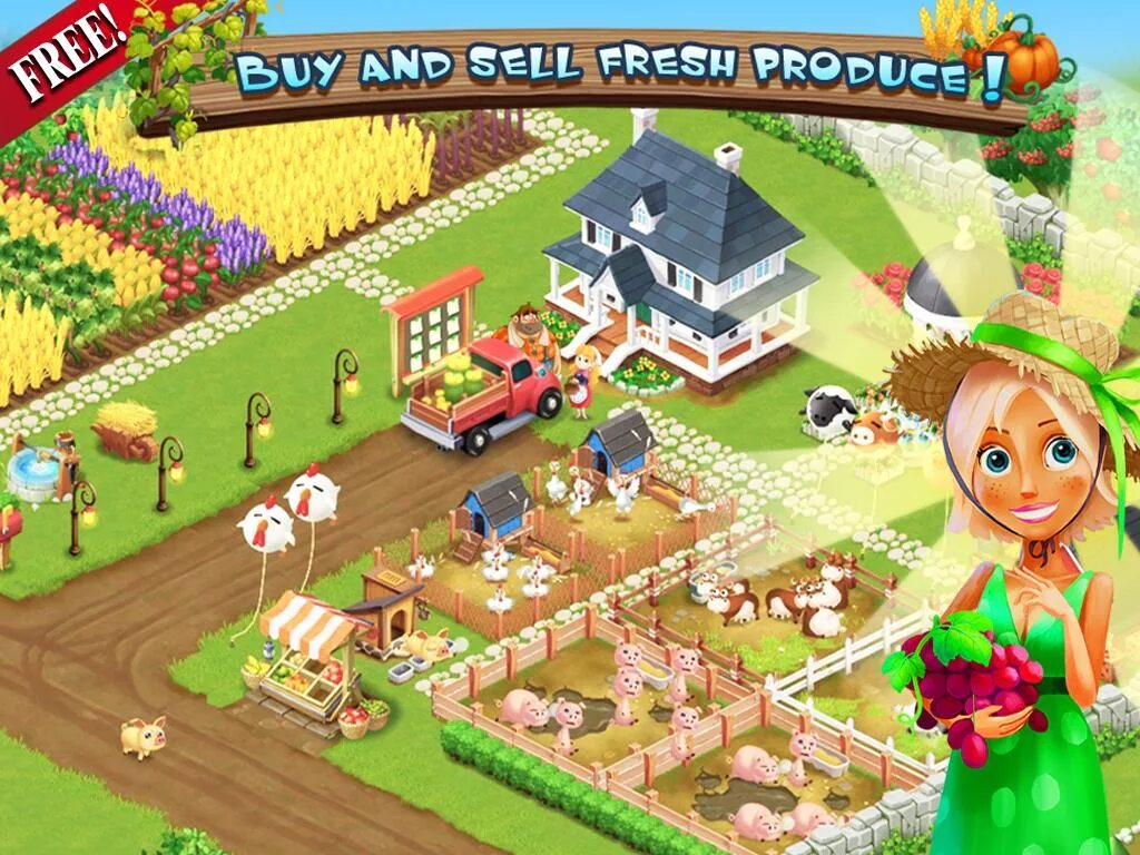 Игра ферма дей. Happy Farm игра. Игра Happy Day Farm. Игру Candy Farm Day. Игра ферма Хэппи фарм.