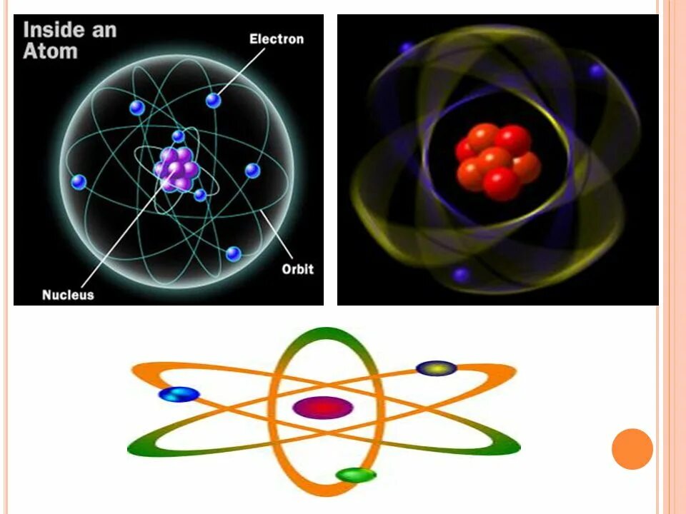 Исследование атом 3. Atom красная, желтая и зеленая точки. atom details. сателлит limens atom (a). рама атом и azonik.