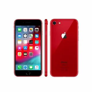 Apple 8 красный