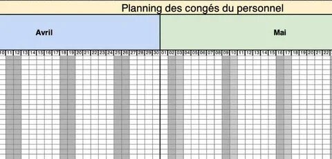 Des planning
