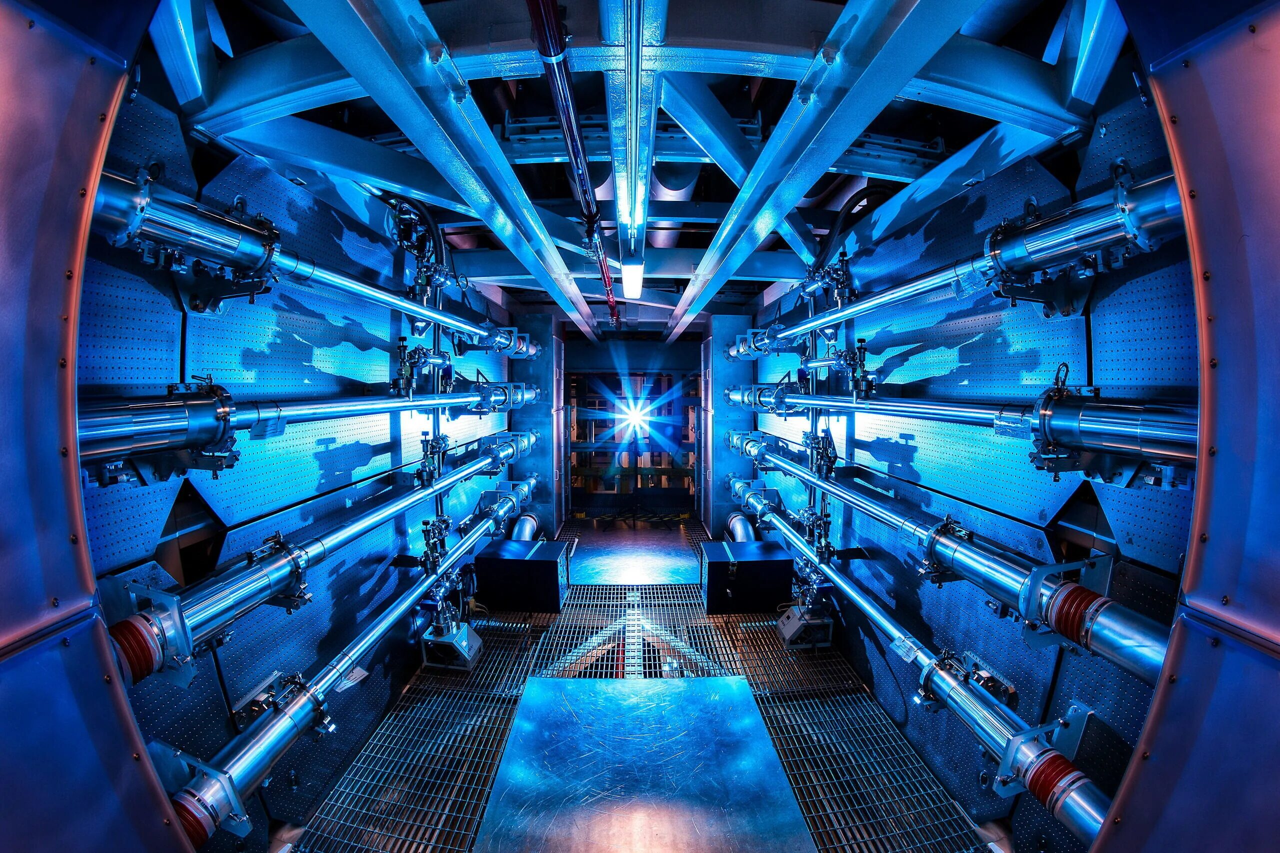 Открой самый мощный. Термоядерный реактор nif. National ignition facility nif. Lawrence Livermore National Laboratory. Термоядерный реактор в Ливерморской национальной лаборатории.
