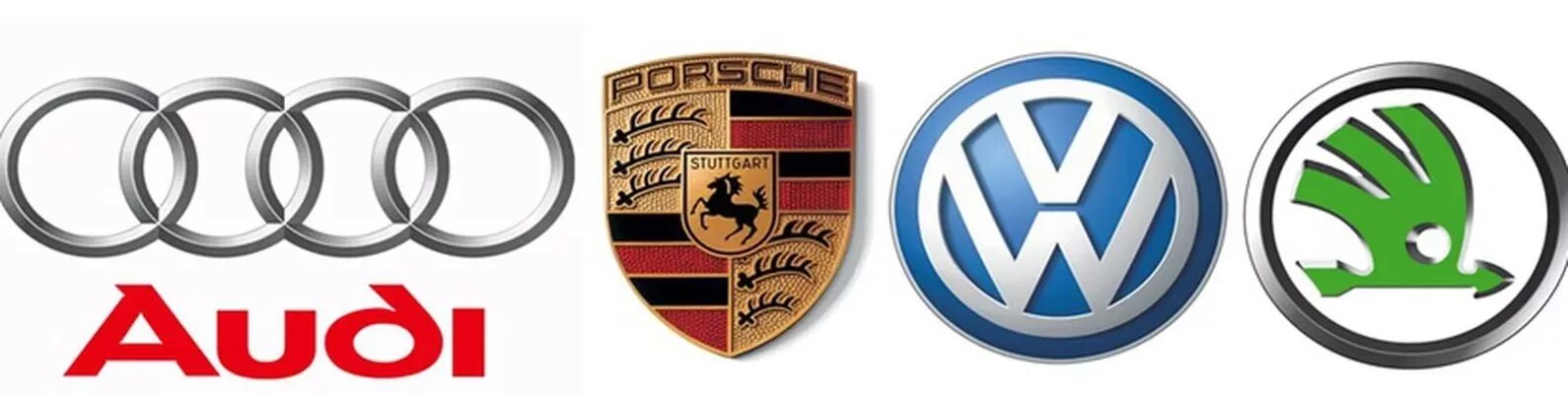Фольксваген какие фирмы. Audi VW Skoda VAG. VAG Volkswagen Audi Group. VAG Audi, Porsche, Skoda, VW. Значок VAG Group.