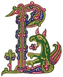 Мастер класс буквица