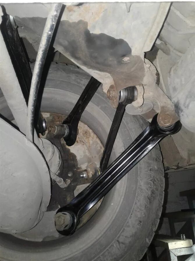 Большой ремонт задней подвески w202 - Mercedes-Benz C-class (W202), 2,3 л, 1997 